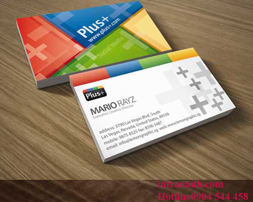 mẫu card visit đẹp