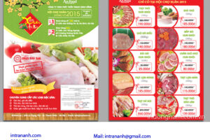 mẫu tờ rơi nhà hàng khách sạn